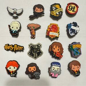 16 Harry Potter Shoe Jibbitz Charms Set